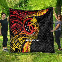 Papua New Guinea Tribal Tattoo Quilt 50th Independence Anniversary
