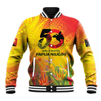 Papua New Guinea Unity in Diversity Baseball Jacket 50th Indipendens Papua Niugini
