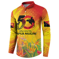 Papua New Guinea Unity in Diversity Button Sweatshirt 50th Indipendens Papua Niugini
