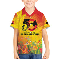Papua New Guinea Unity in Diversity Family Matching Long Sleeve Bodycon Dress and Hawaiian Shirt 50th Indipendens Papua Niugini