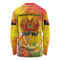 Papua New Guinea Unity in Diversity Long Sleeve Shirt 50th Indipendens Papua Niugini