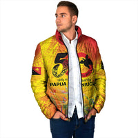 Papua New Guinea Unity in Diversity Padded Jacket 50th Indipendens Papua Niugini - Polynesian Pride