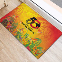 Papua New Guinea Unity in Diversity Rubber Doormat 50th Indipendens Papua Niugini