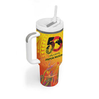 Papua New Guinea Unity in Diversity Tumbler With Handle 50th Indipendens Papua Niugini
