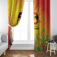 Papua New Guinea Unity in Diversity Window Curtain 50th Indipendens Papua Niugini