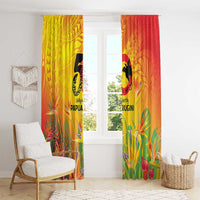 Papua New Guinea Unity in Diversity Window Curtain 50th Indipendens Papua Niugini