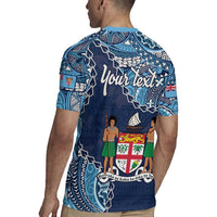 Personalised Fiji 54th Anniversary Rugby Jersey Siga Ni Bula Galala Marautaki O Viti LT9