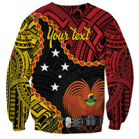 Personalised Papua New Guinea 49th Anniversary Sweatshirt Hapi De bilong Indipendens Papua Niugini