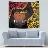 Personalised Papua New Guinea 49th Anniversary Tapestry Hapi De bilong Indipendens Papua Niugini