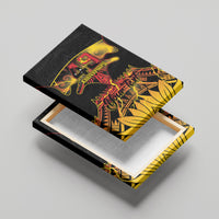 Personalised Papua New Guinea 49th Anniversary Canvas Wall Art Bird of Paradise Unity In Diversity