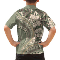Hawaiian Hibiscus Tribal Vintage Motif Hawaiian Shirt Ver 6 LT9 - Polynesian Pride