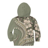 Hawaiian Hibiscus Tribal Vintage Motif Kid Hoodie Ver 6