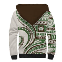 Hawaiian Hibiscus Tribal Vintage Motif Sherpa Hoodie Ver 7 LT9 - Polynesian Pride