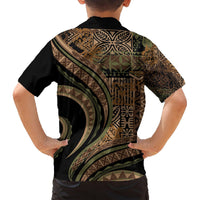 Hawaiian Hibiscus Tribal Vintage Motif Hawaiian Shirt Ver 8