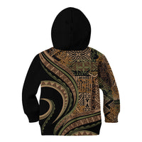 Hawaiian Hibiscus Tribal Vintage Motif Kid Hoodie Ver 8