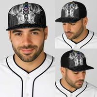 Aotearoa Kowhaiwhai Poutama Rainbow Motif Baseball Net Cap