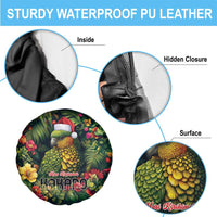 Meri Kirihimete Kakapo Spare Tire Cover New Zealand Christmas with Tropical Vibe LT9 - Polynesian Pride