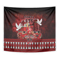 Custom Tonga 676 Haʻamonga ʻa Maui Tapestry Tongan Sipi Tau Unique Dance