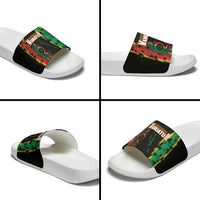 Vanuatu 46th Year Anniversary Slide Sandals Tamtam Slit Drums Long God Yumi Stanap