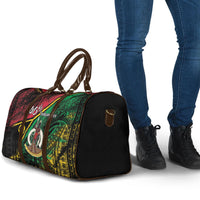 Vanuatu 46th Year Anniversary Travel Bag Vintage Grunge Vanuatu Flag Heritage