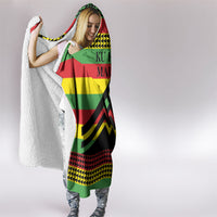 Hawaii Ku Kia'i Mauna Hooded Blanket Hawaiian Kanaka Maoli Motif