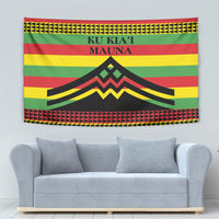 Hawaii Ku Kia'i Mauna Tapestry Hawaiian Kanaka Maoli Motif LT9 - Polynesian Pride
