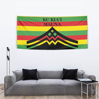 Hawaii Ku Kia'i Mauna Tapestry Hawaiian Kanaka Maoli Motif LT9 - Polynesian Pride