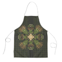 Hawaii Ohia Lehua Squares Apron Hawaiian Quilt Inspired Floral Pattern