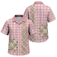 Akala Hamele Hawai'i Palaka Squares Maile Leaf Family Matching Short Sleeve Bodycon Dress and Hawaiian Shirt Flowers Hawaiian Quilt Patterns