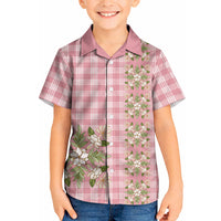 Akala Hamele Hawai'i Palaka Squares Maile Leaf Kid Hawaiian Shirt Flowers Hawaiian Quilt Patterns