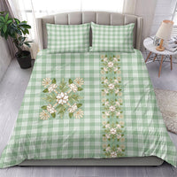 Liko Kukui Hawai'i Palaka Squares Maile Leaf Bedding Set Flowers Hawaiian Quilt Patterns