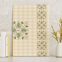 Melemele Ahiahia Hawai'i Palaka Squares Maile Leaf Canvas Wall Art Flowers Hawaiian Quilt Patterns
