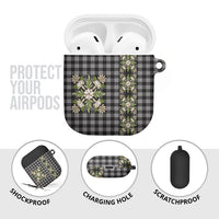 Pauli Hawai'i Palaka Squares Maile Leaf AirPods Case Flowers Hawaiian Quilt Patterns
