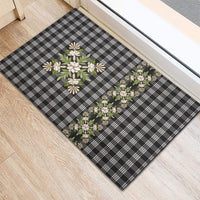 Pauli Hawai'i Palaka Squares Maile Leaf Rubber Doormat Flowers Hawaiian Quilt Patterns