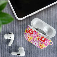Palaka with Honu and Hibiscus AirPods Case Hawaiian Heritage Spirit - Polynesian Pride