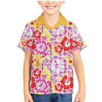 Palaka with Honu and Hibiscus Family Matching Mermaid Dress and Hawaiian Shirt Hawaiian Heritage Spirit - Polynesian Pride