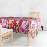 Palaka with Honu and Hibiscus Tablecloth Hawaiian Heritage Spirit - Polynesian Pride