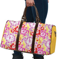 Palaka with Honu and Hibiscus Travel Bag Hawaiian Heritage Spirit - Polynesian Pride