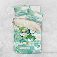 Japanese Kawaii Sushi Bedding Set Green Wagara Palaka This Is How I Roll