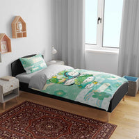 Japanese Kawaii Sushi Bedding Set Green Wagara Palaka This Is How I Roll