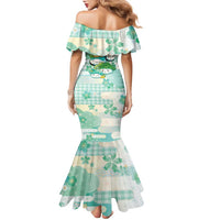 Personalized Japanese Kawaii Sushi Family Matching Mermaid Dress and Hawaiian Shirt Green Wagara Palaka This Is How I Roll LT9 - Polynesian Pride