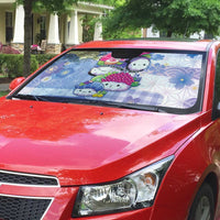Japanese Kawaii Sushi Auto Sun Shade Blue Wagara Palaka This Is How I Roll