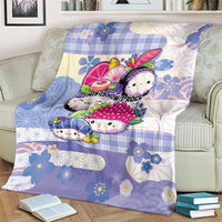 Japanese Kawaii Sushi Blanket Blue Wagara Palaka This Is How I Roll