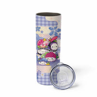 Personalized Japanese Kawaii Sushi Skinny Tumbler Blue Wagara Palaka This Is How I Roll