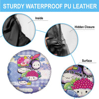 Japanese Kawaii Sushi Spare Tire Cover Blue Wagara Palaka This Is How I Roll