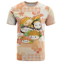 Personalized Japanese Kawaii Sushi T Shirt Peach Wagara Palaka This Is How I Roll