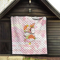 Japanese Kawaii Sushi Quilt Pink Wagara Palaka This Is How I Roll