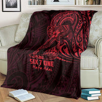 Oxblood Guam Latte Stone Tribal Tattoo Blanket Hafa Adai Six 7 One