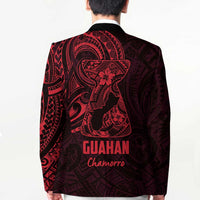 Oxblood Guam Latte Stone Tribal Tattoo Blazer Hafa Adai Six 7 One - Polynesian Pride