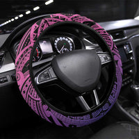 Guam Chamorro Artsy Steering Wheel Cover Guahan Sunset Beach